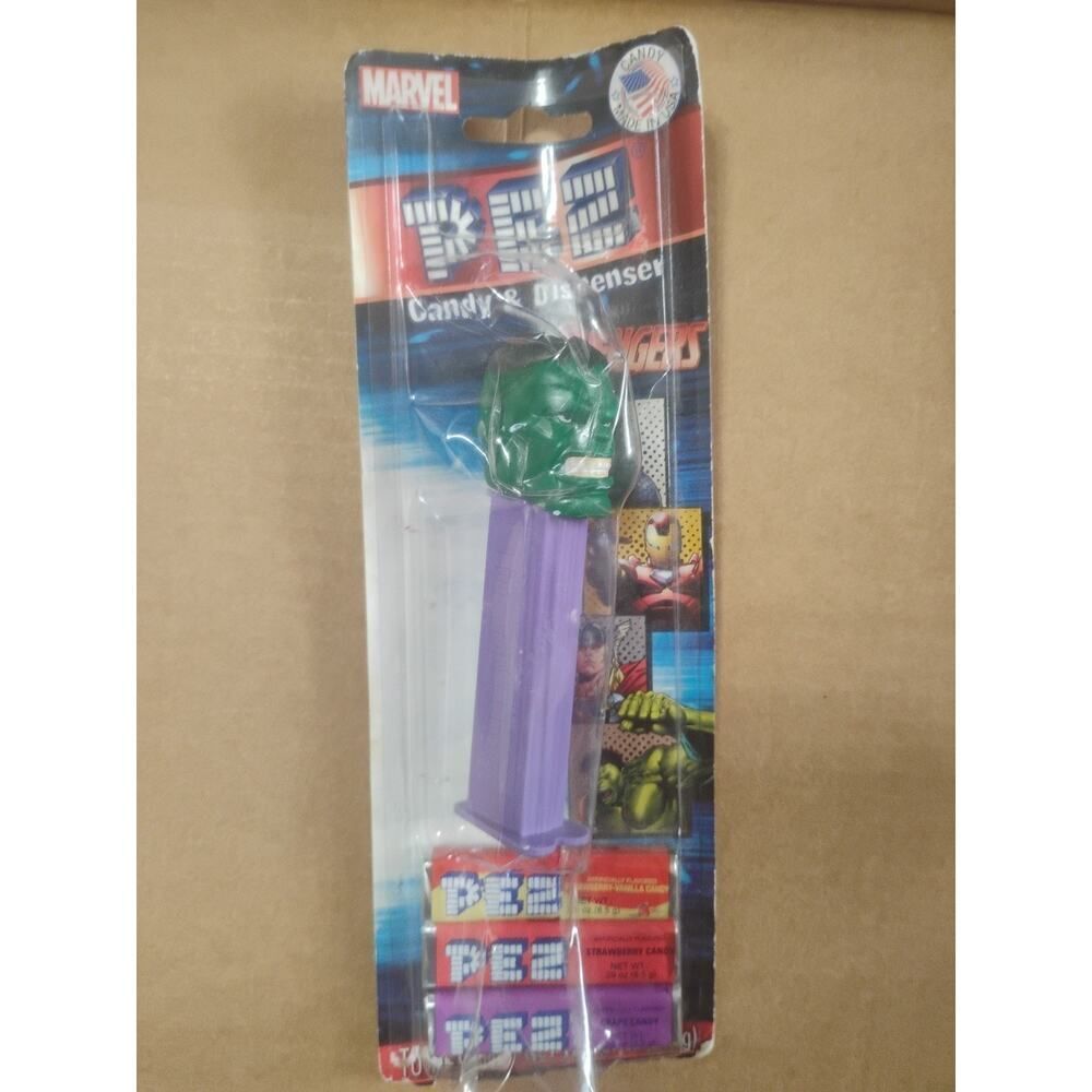 Marvel Hulk Avengers Collector Pez Dispenser New in Sealed Package